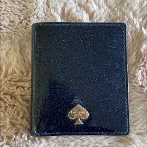 Midnight Sparkly Blue Kate Spade Wallet
